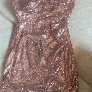 Party mini sequin dress